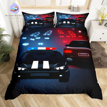 Housse de Couette Voiture Poursuite